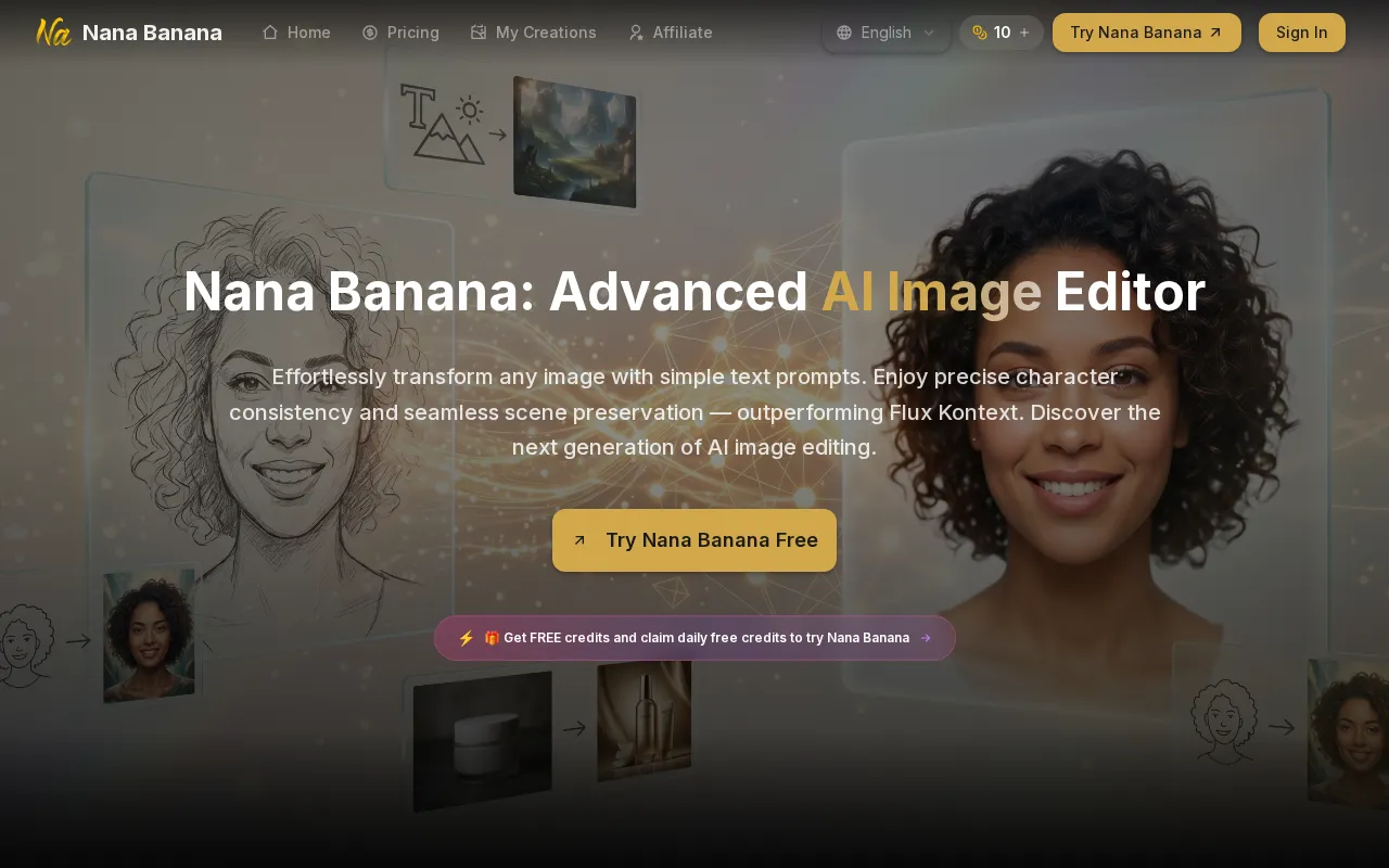 Nana Banana AI — preview screenshot