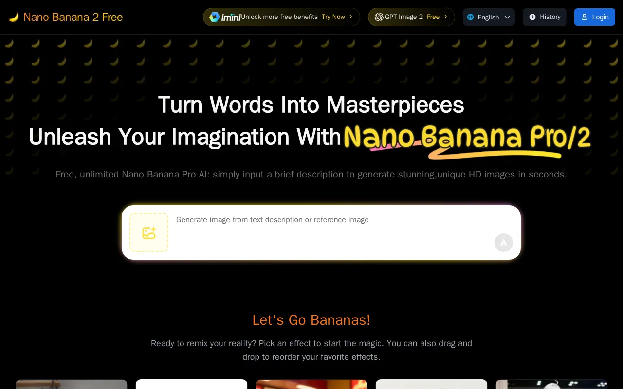 Nano Banana 2 Free — preview screenshot