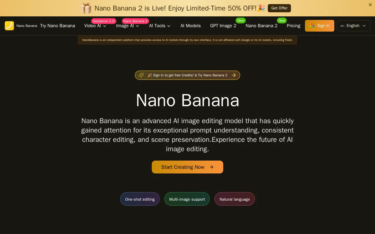 Nano Banana — preview screenshot