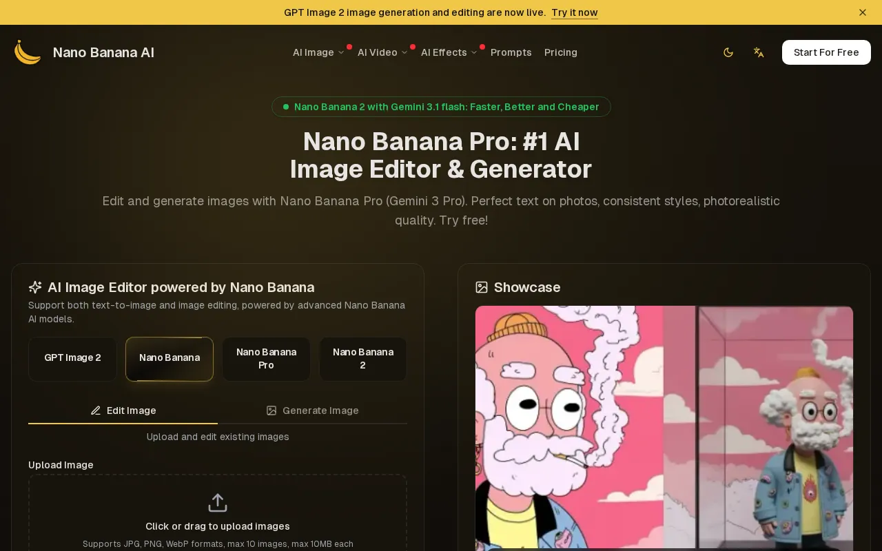 Nano Banana Art — preview screenshot