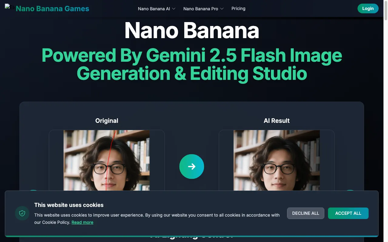 Nano Banana Games — preview screenshot