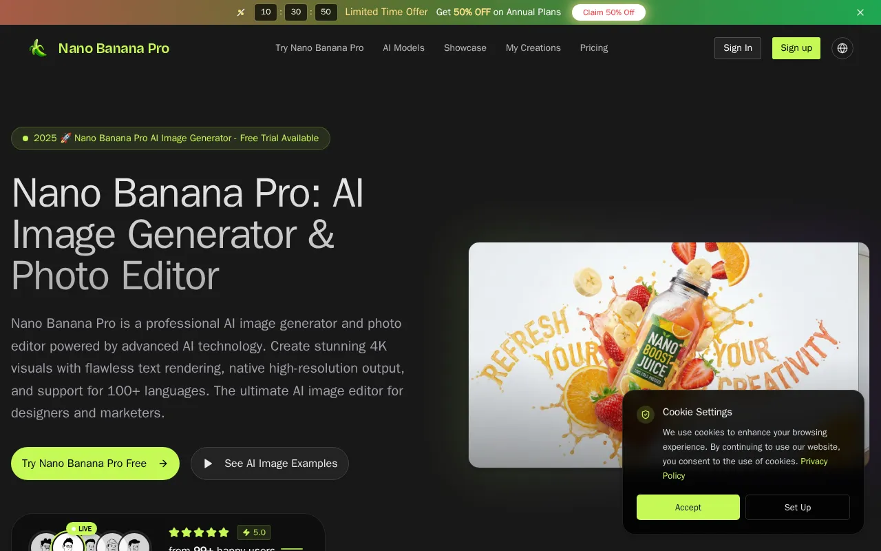 Nano Banana Pro — preview screenshot