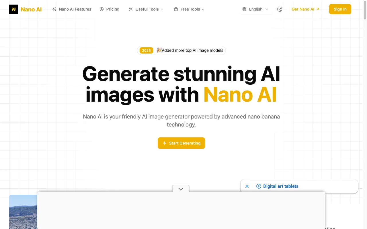 NanoAI — preview screenshot