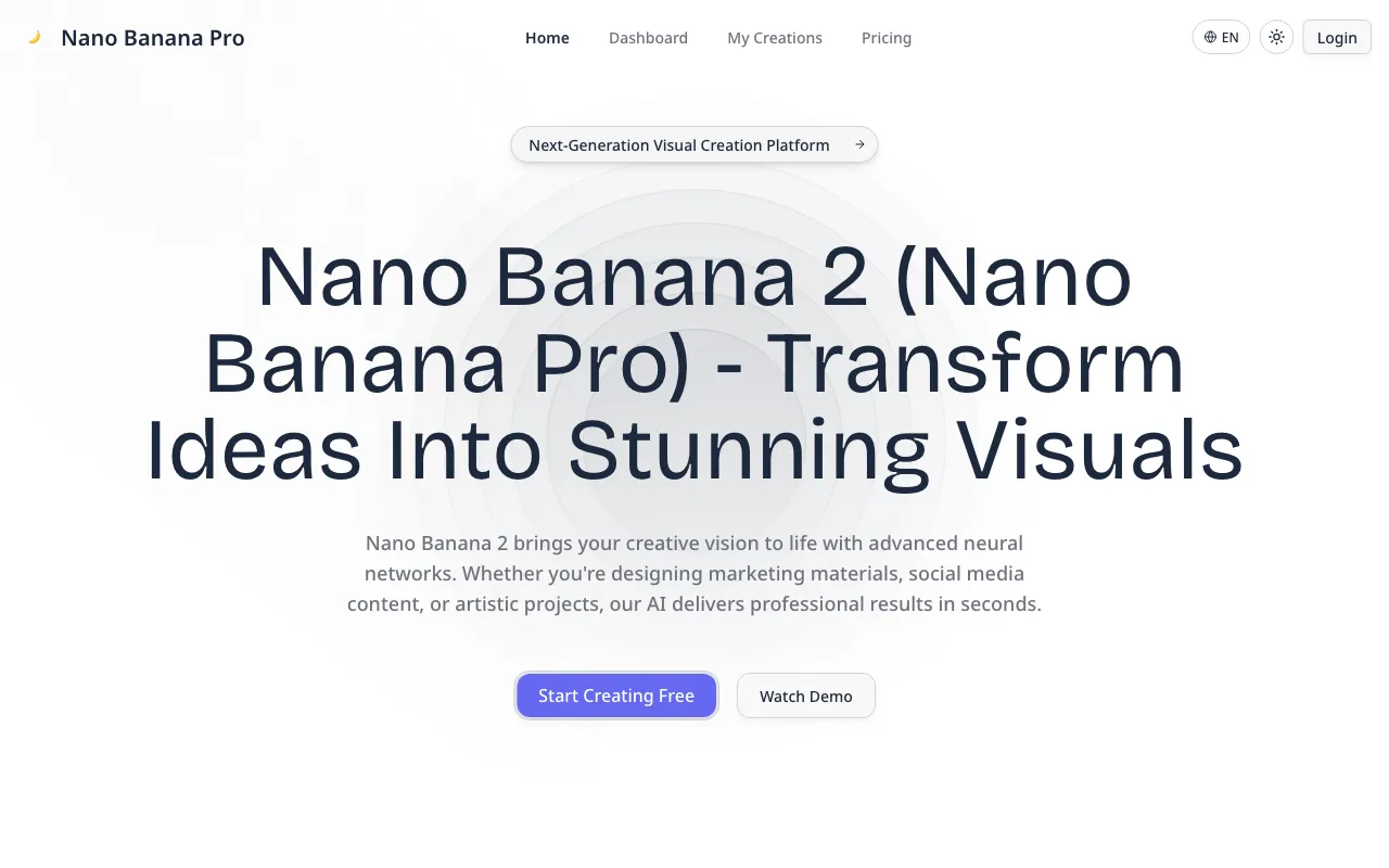 Nano Banana Pro — preview screenshot