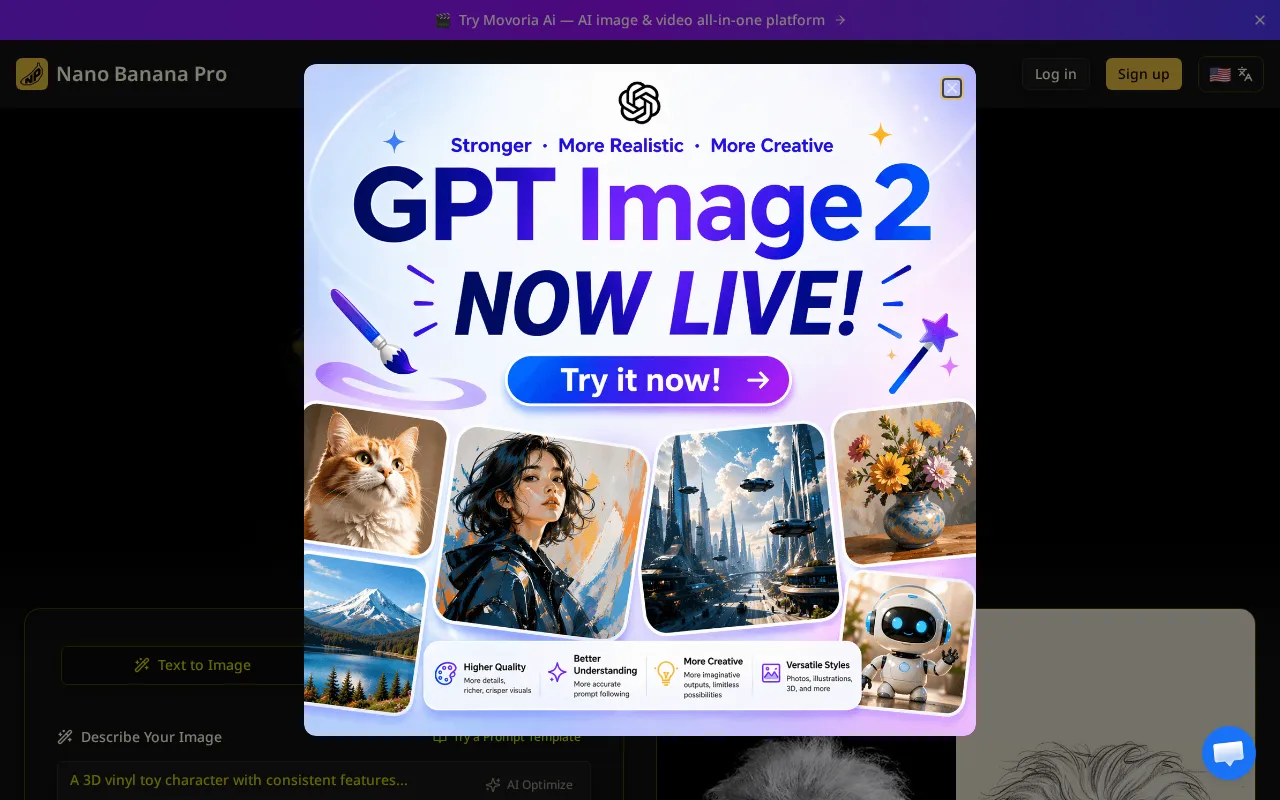 Nanobanana Pro — preview screenshot