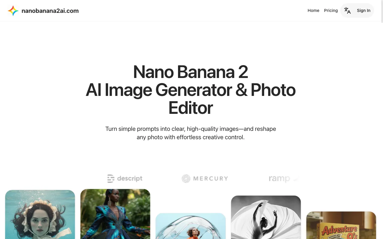 Nano Banana 2 — preview screenshot