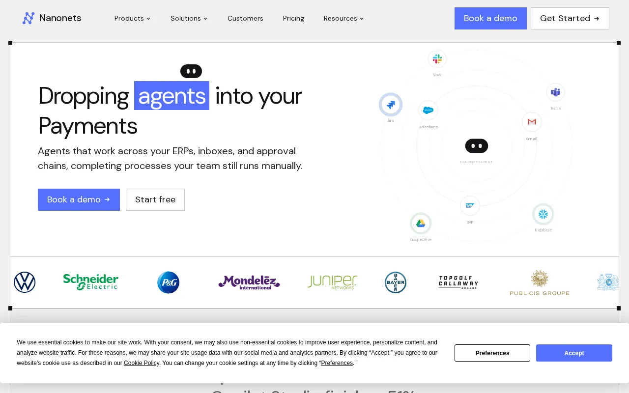 Nanonets — preview screenshot