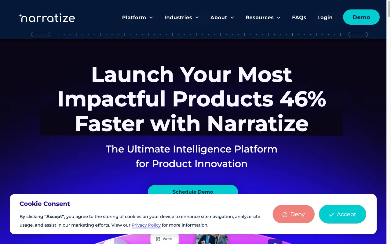 Narratize — preview screenshot
