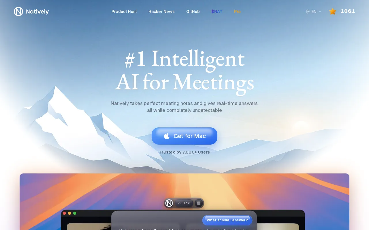 Natively AI — preview screenshot
