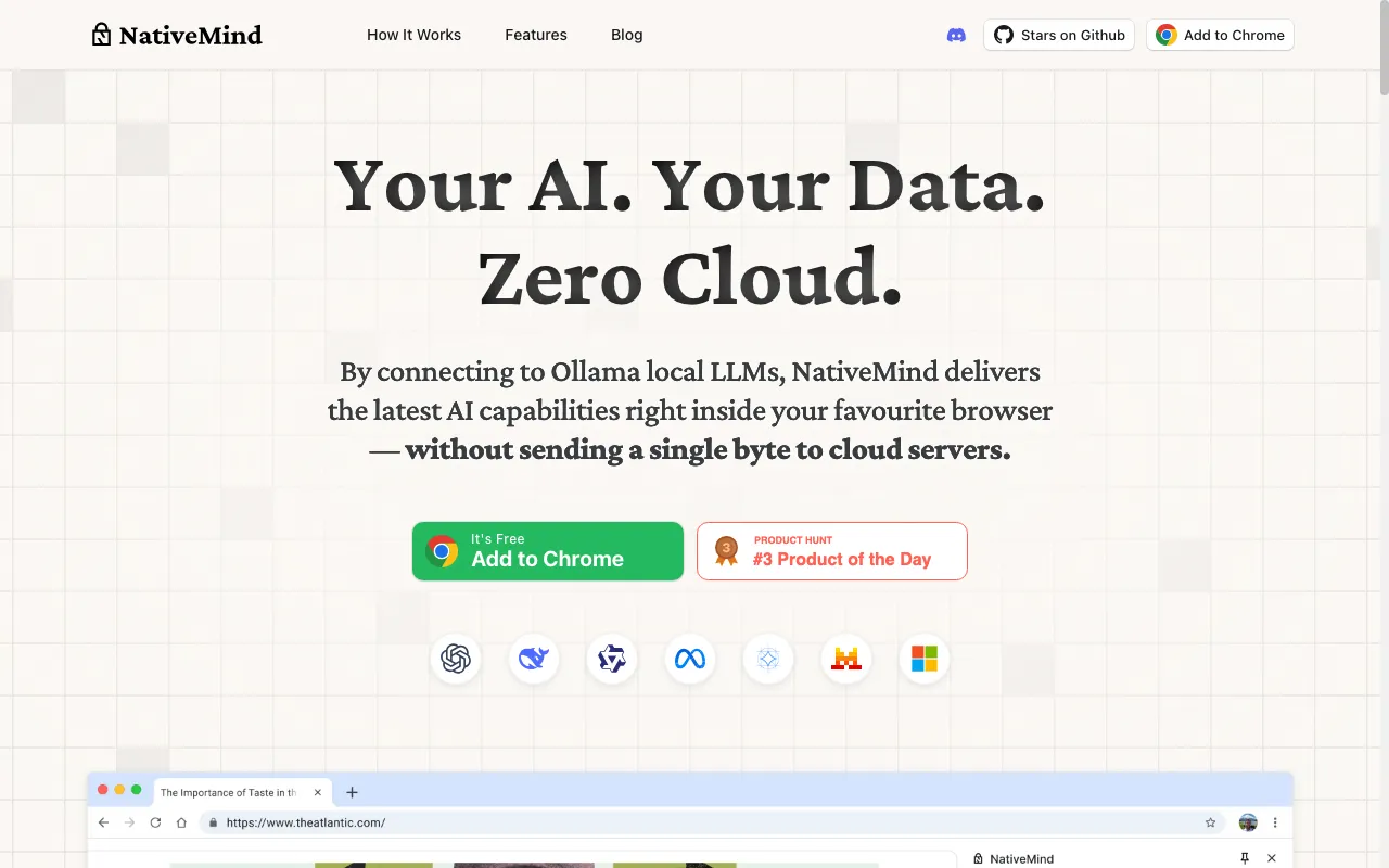 NativeMind — preview screenshot