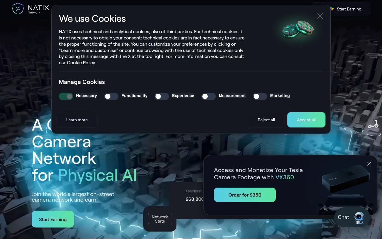 Natix Network — preview screenshot
