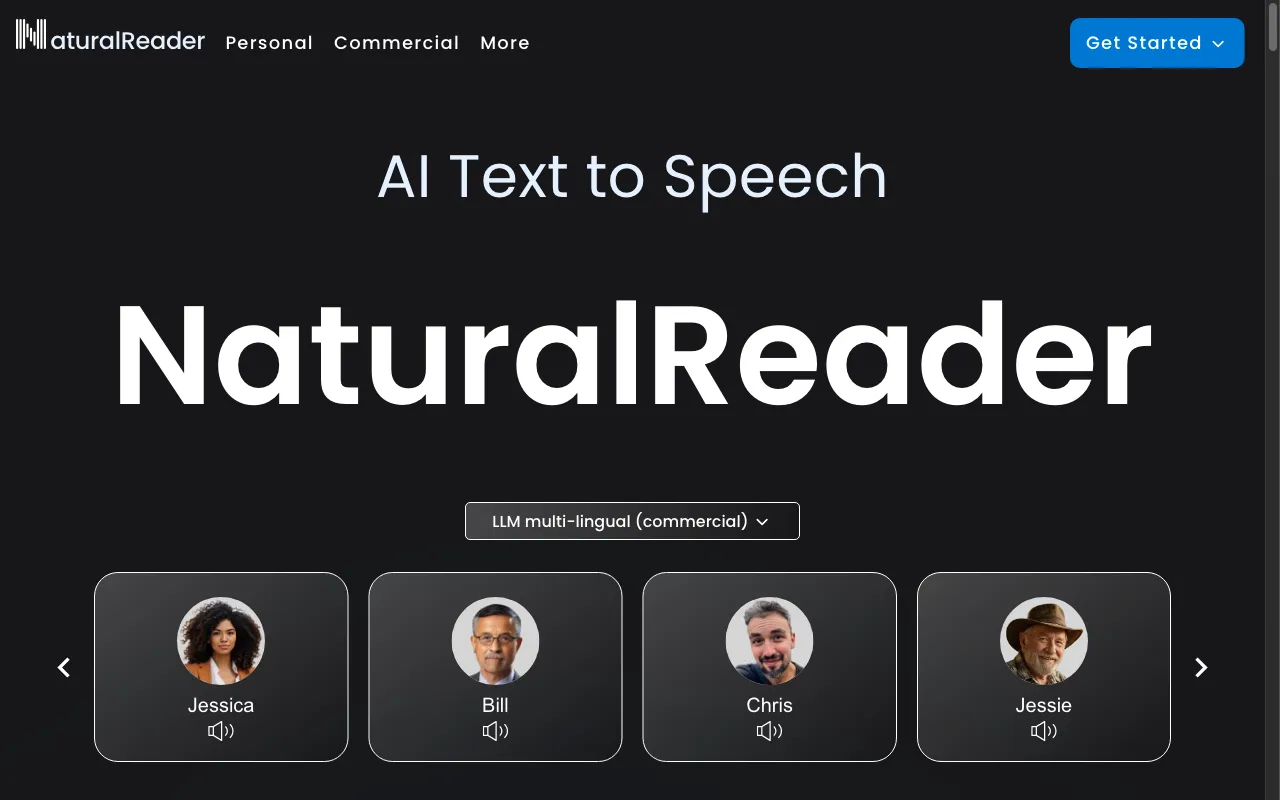 NaturalReaders — preview screenshot