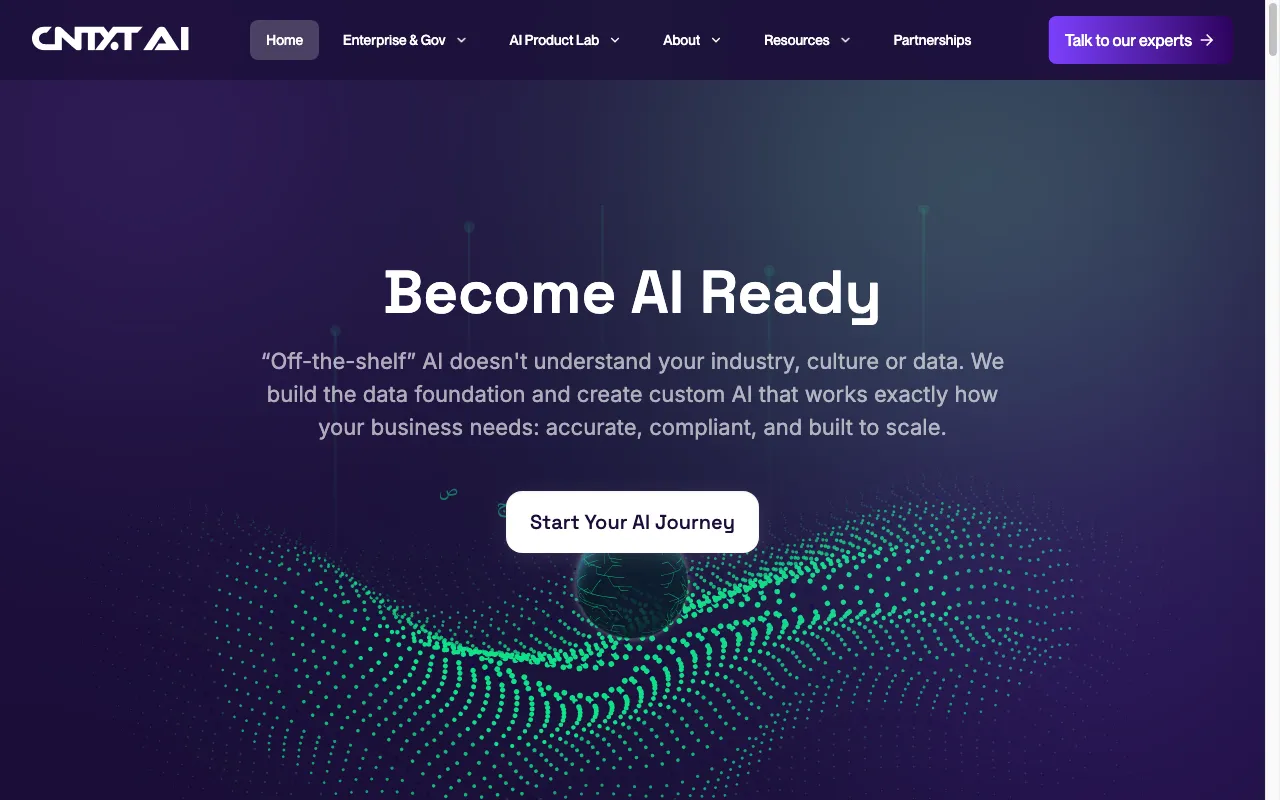 CNTXT AI — preview screenshot