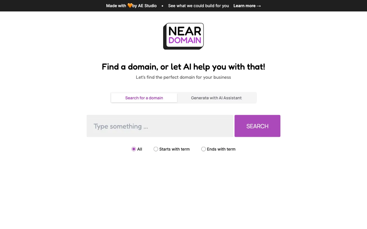 Near Domain — preview screenshot