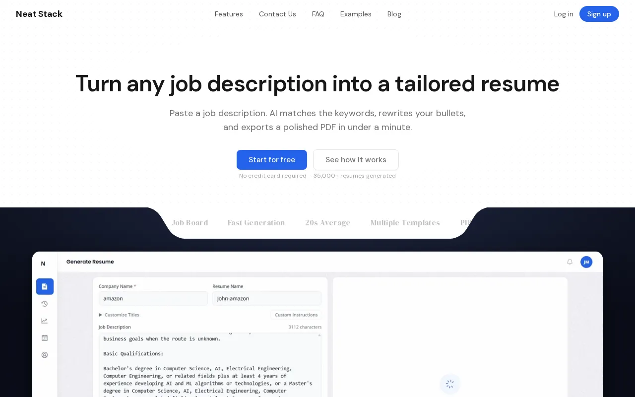 Neat Stack — preview screenshot
