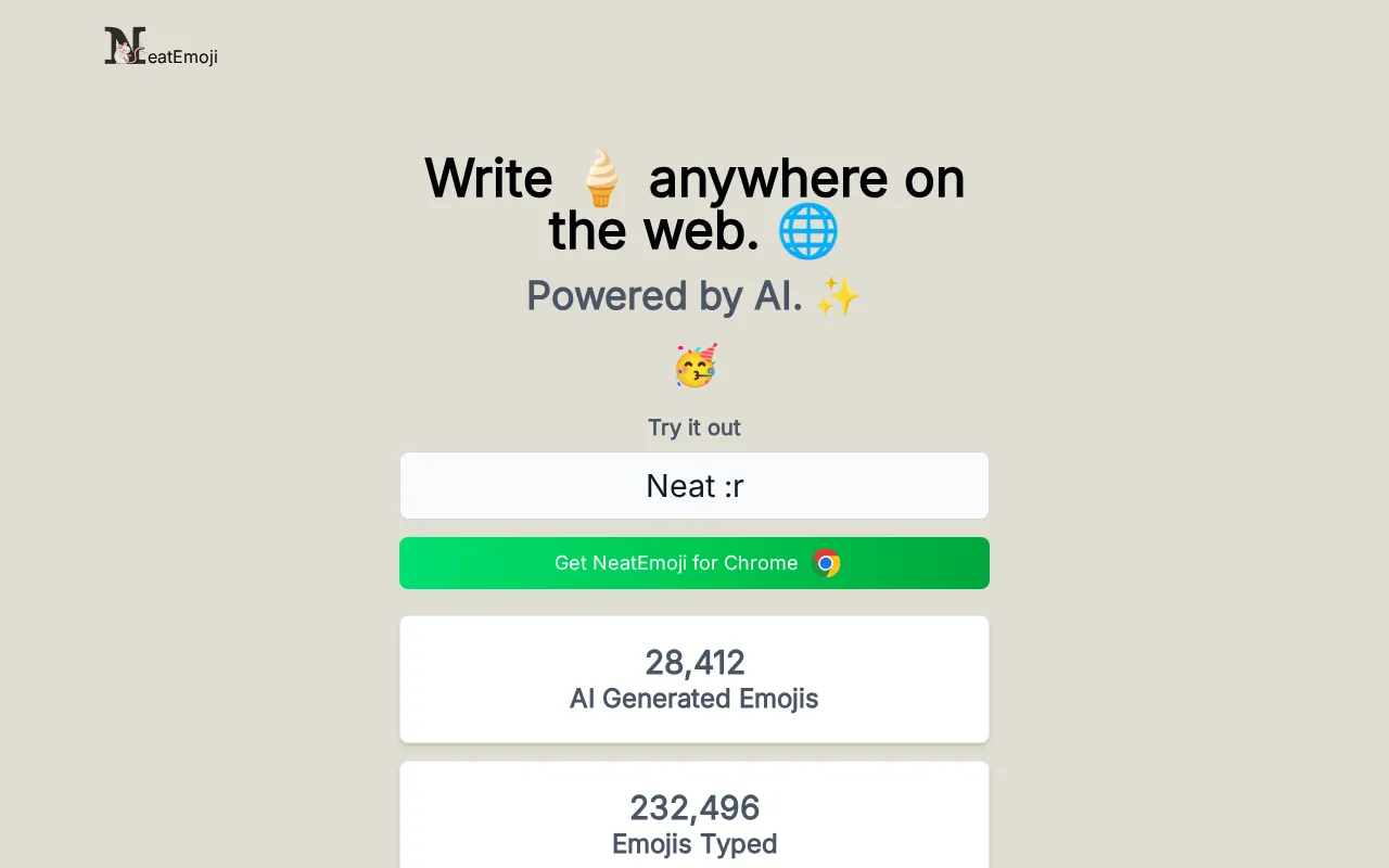 NeatEmoji — preview screenshot