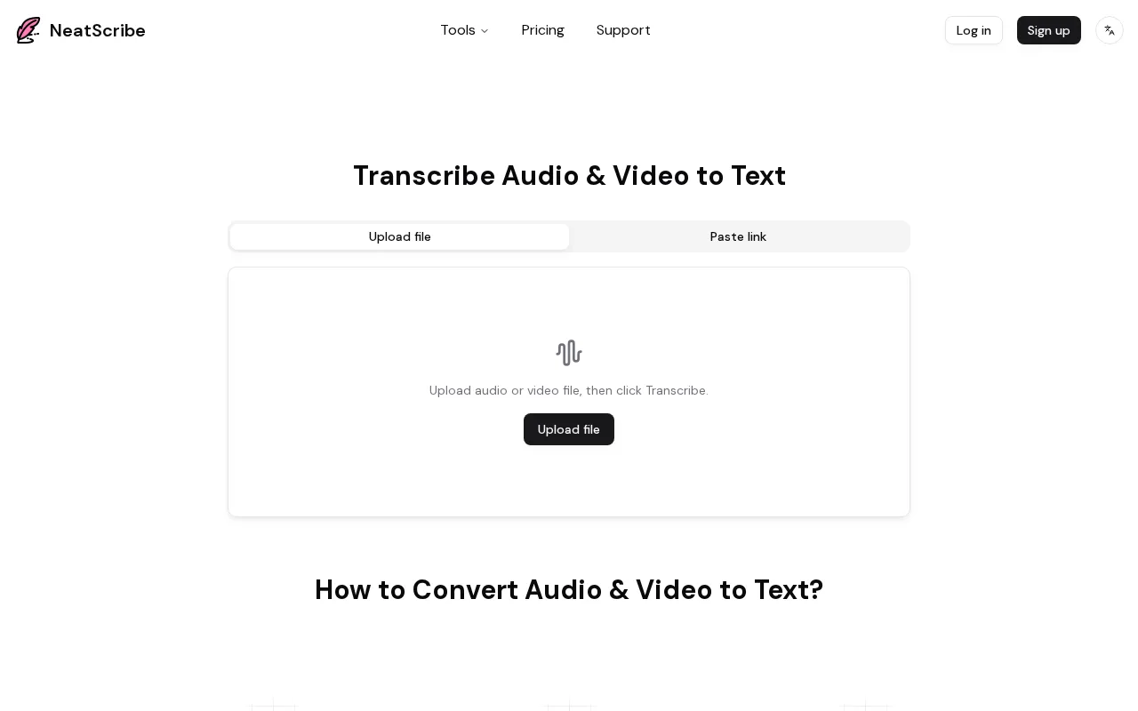 NeatScribe — preview screenshot
