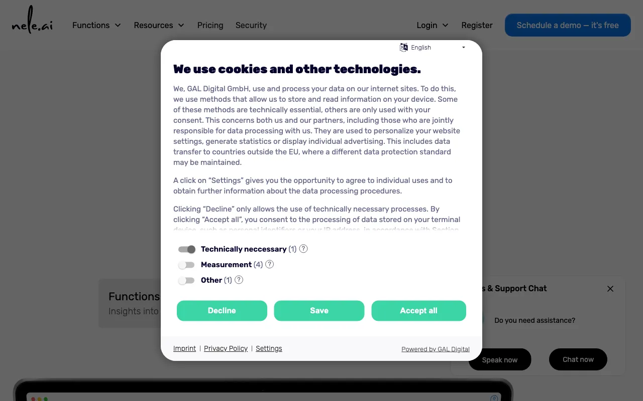nele.ai — preview screenshot
