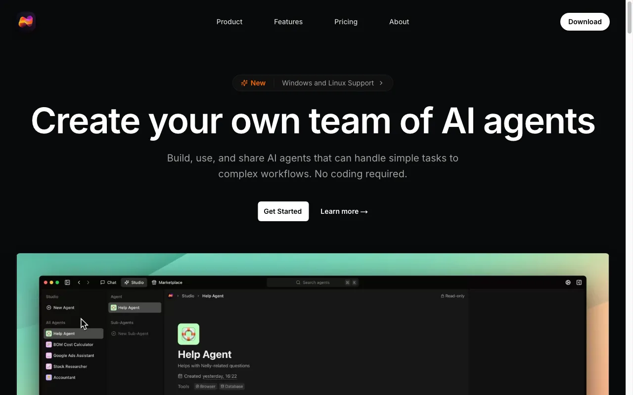 Nelly — preview screenshot