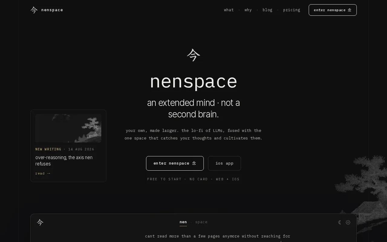 nenspace — preview screenshot