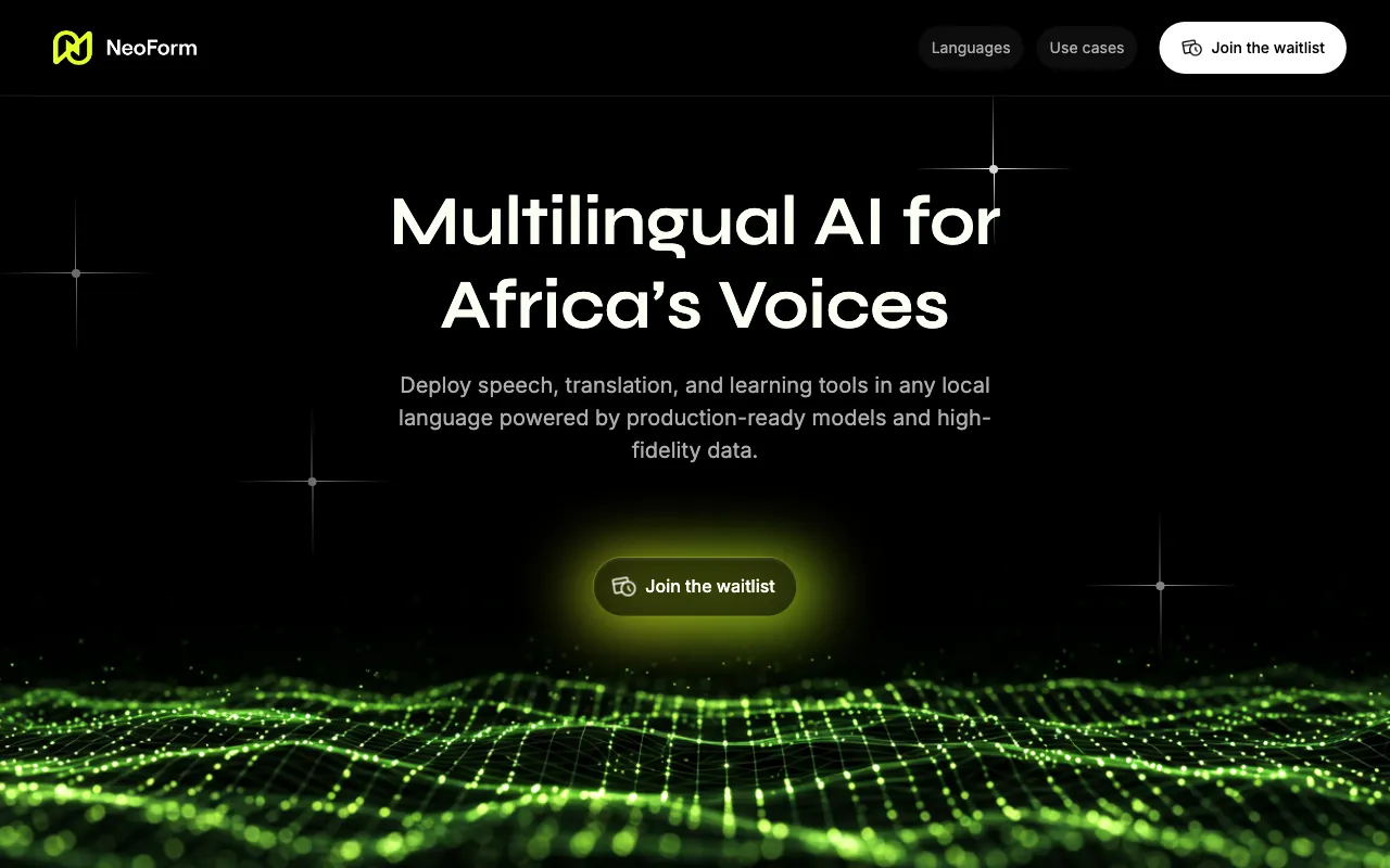 Neoform AI — preview screenshot
