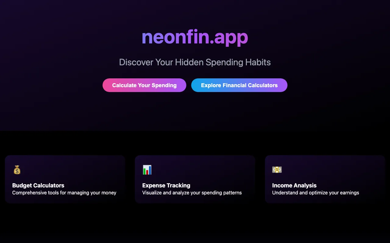 neonFin — preview screenshot