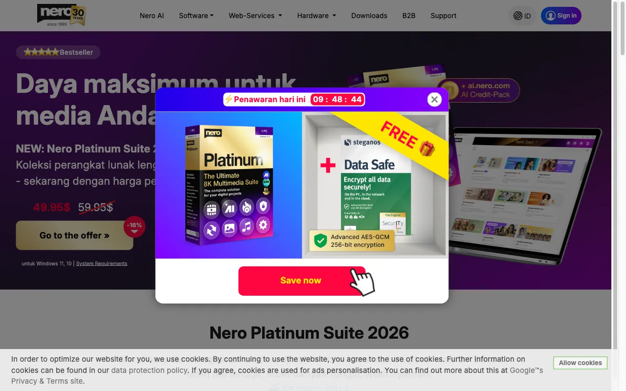 Nero Software — preview screenshot
