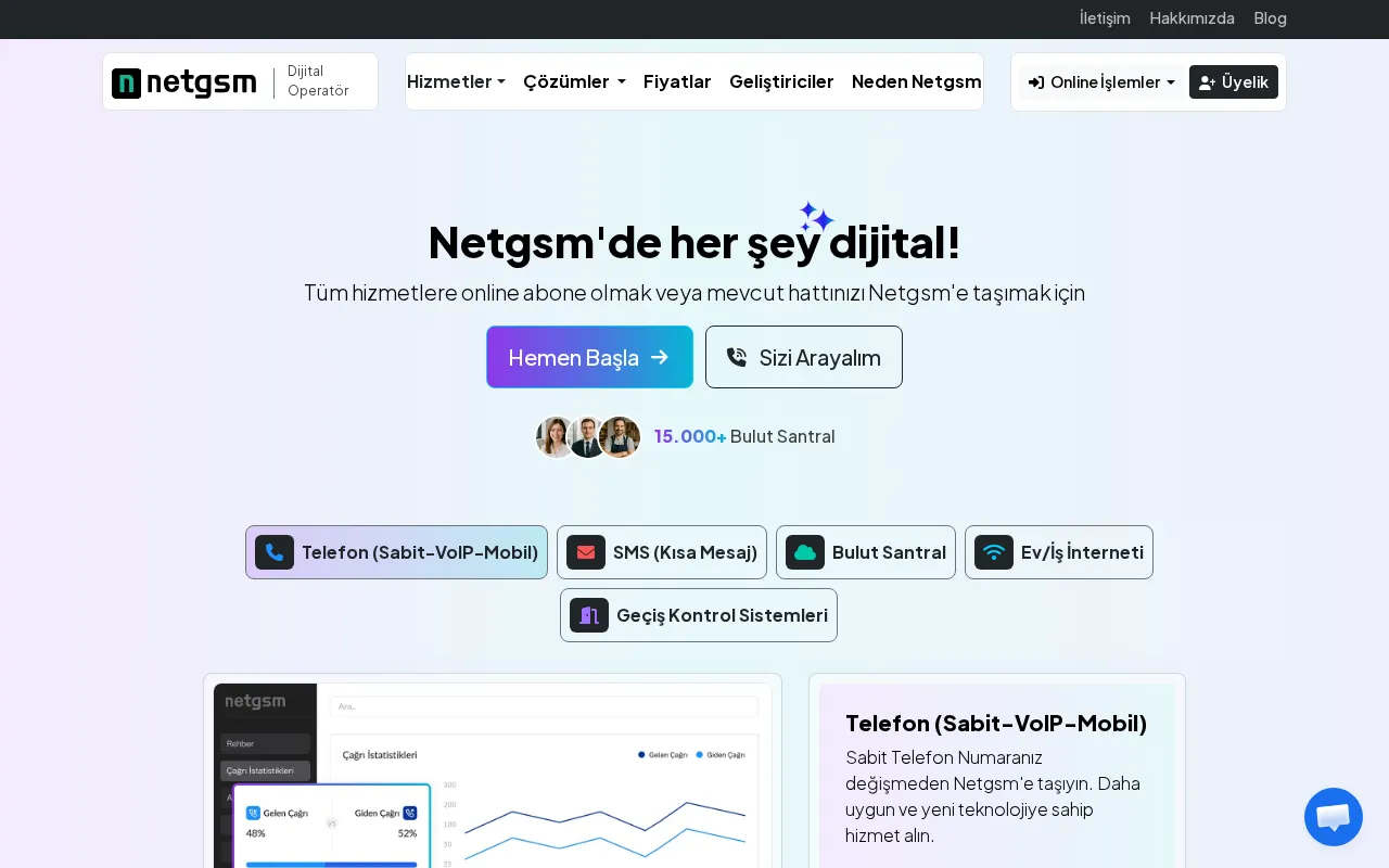Netgsm — preview screenshot