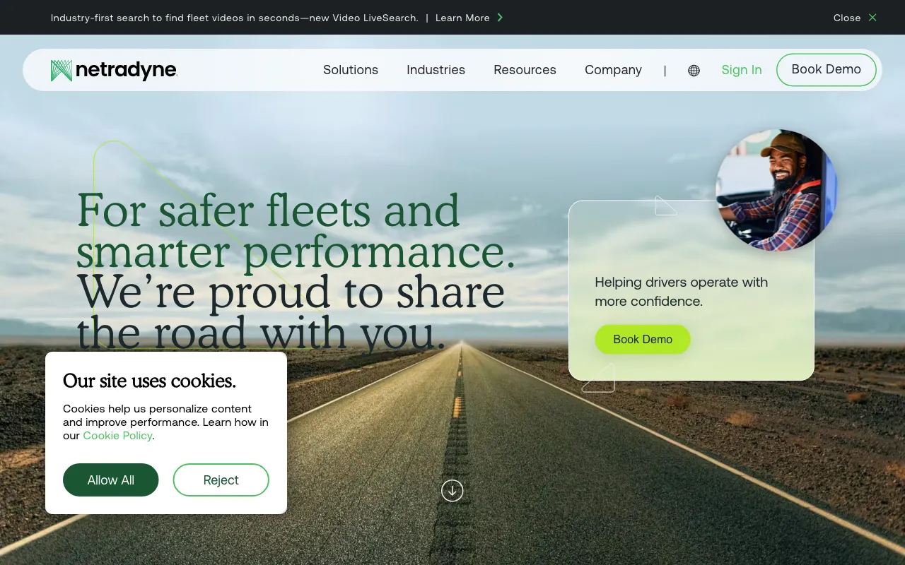 netradyne.com — preview screenshot