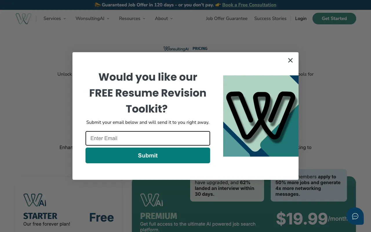 NetworkAI — pricing page