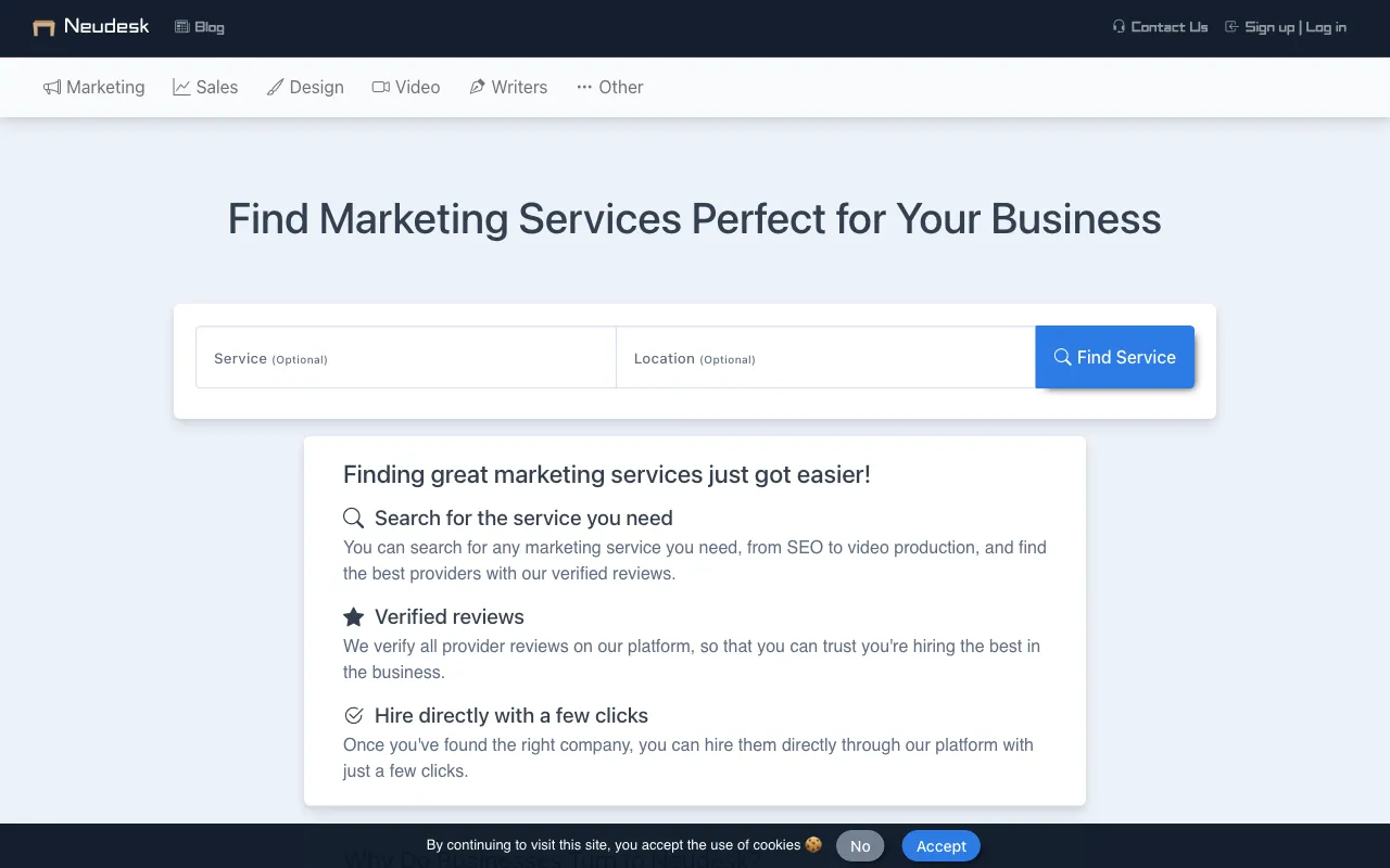 Neudesk — preview screenshot