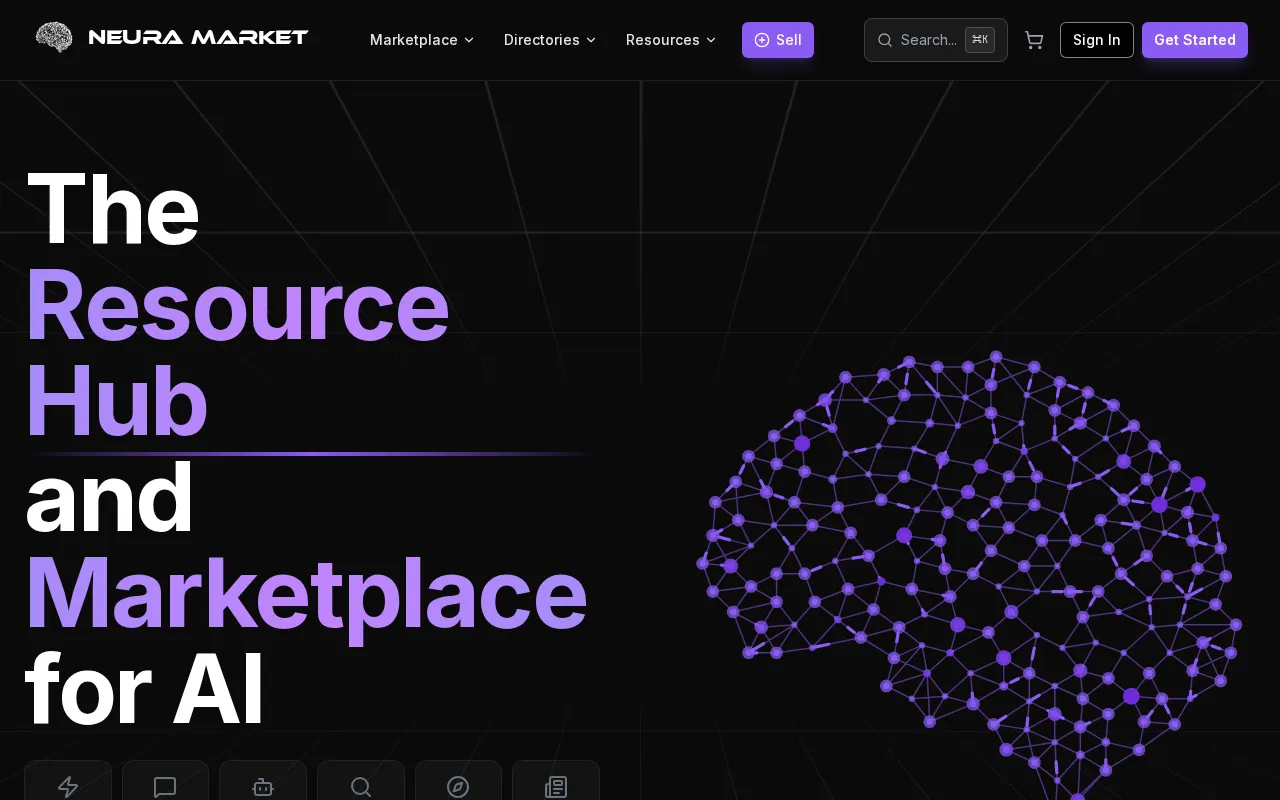 Neura Market — preview screenshot