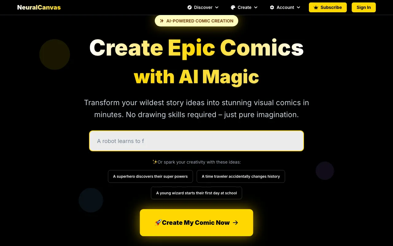 Neural Canvas — preview screenshot