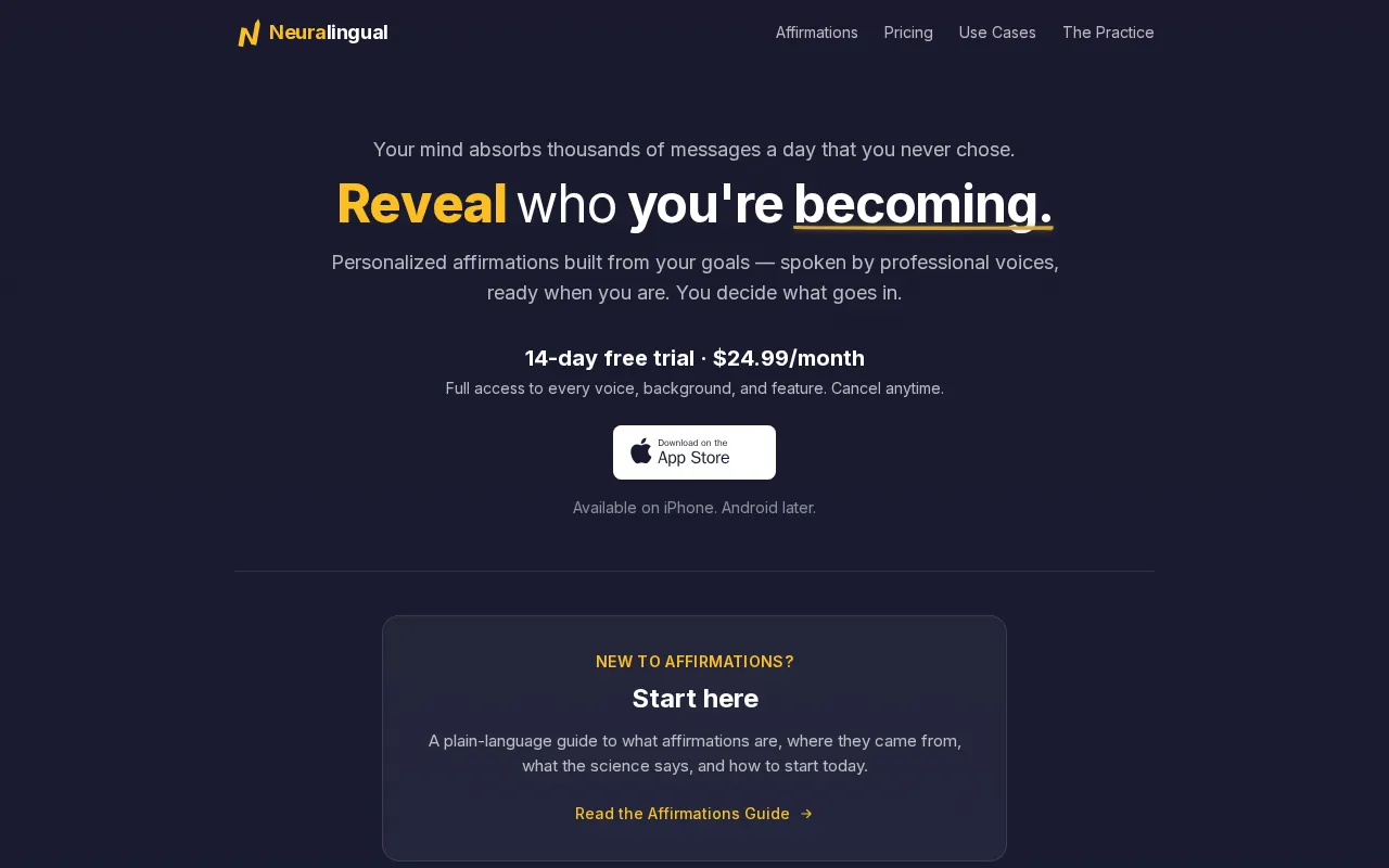 Neuralingual — preview screenshot