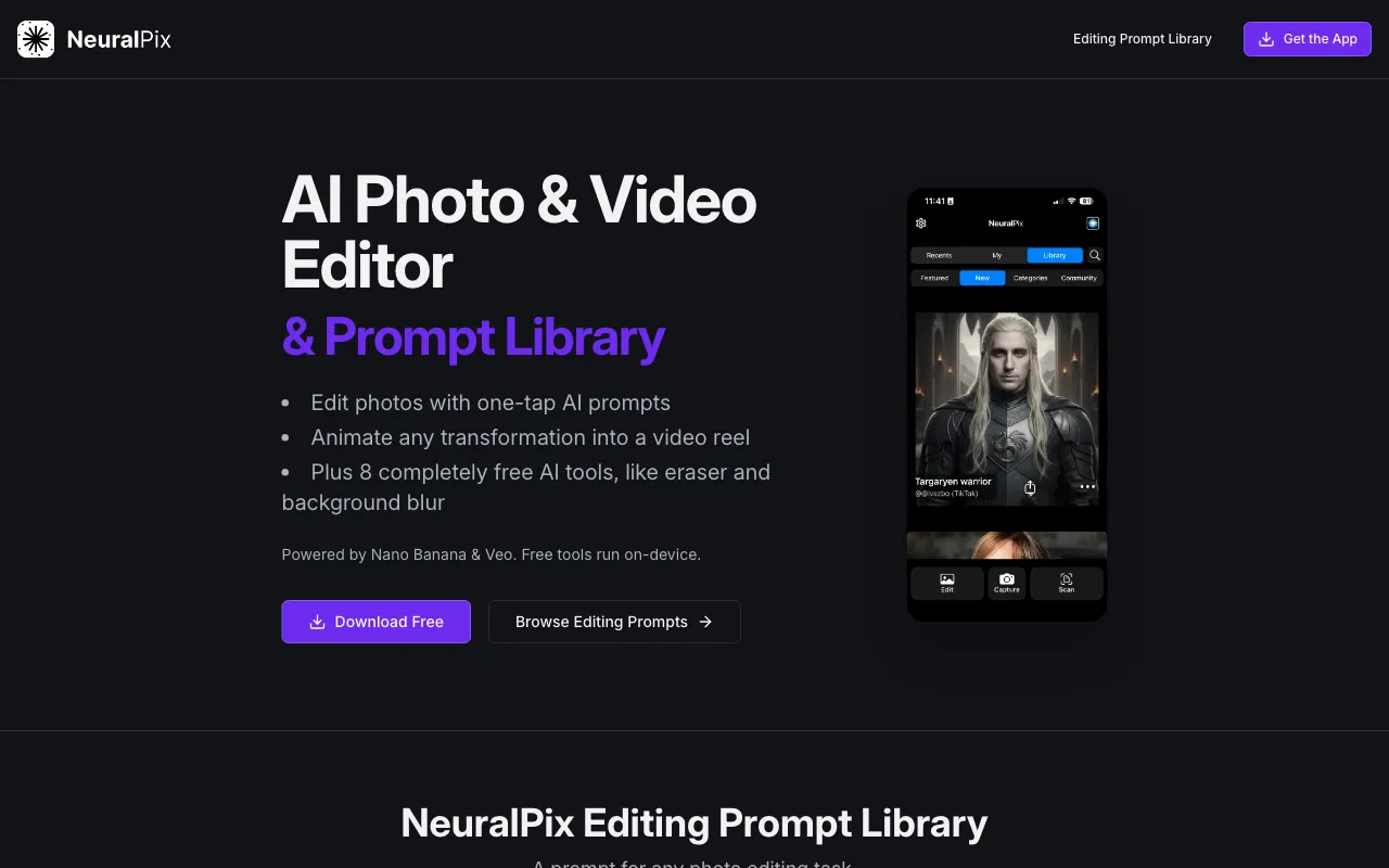 NeuralPix — preview screenshot