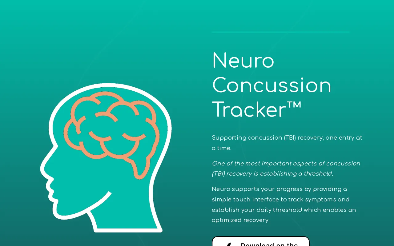 Neuro Concussion Tracker — preview screenshot
