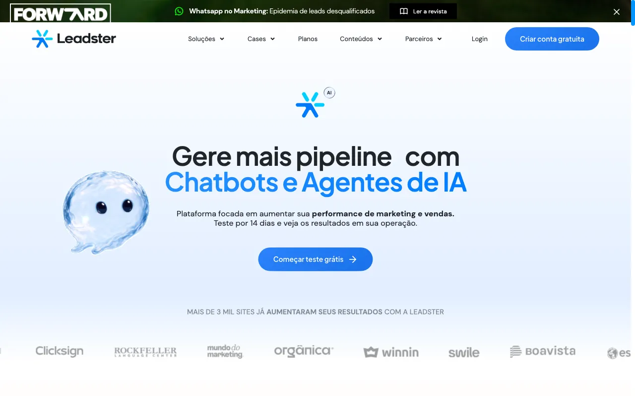 Leadster — preview screenshot