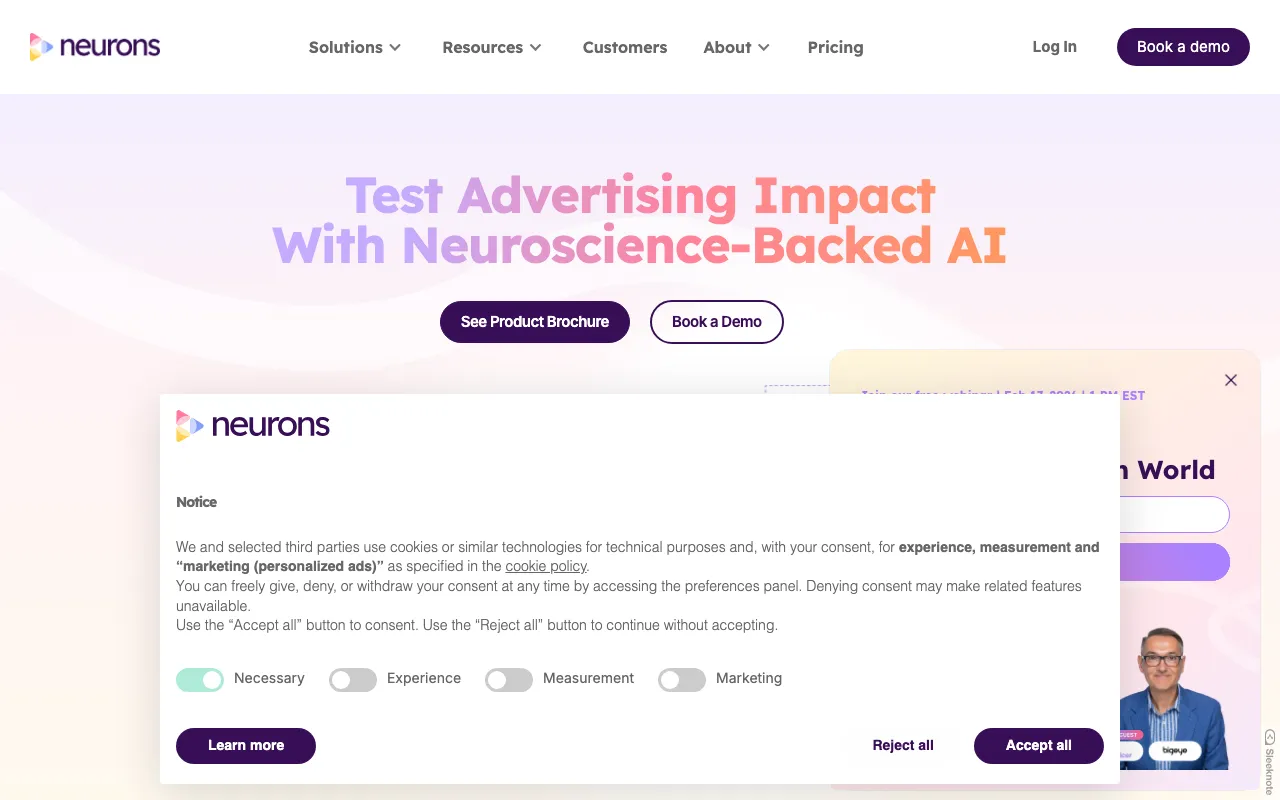 neuronsinc.com — preview screenshot