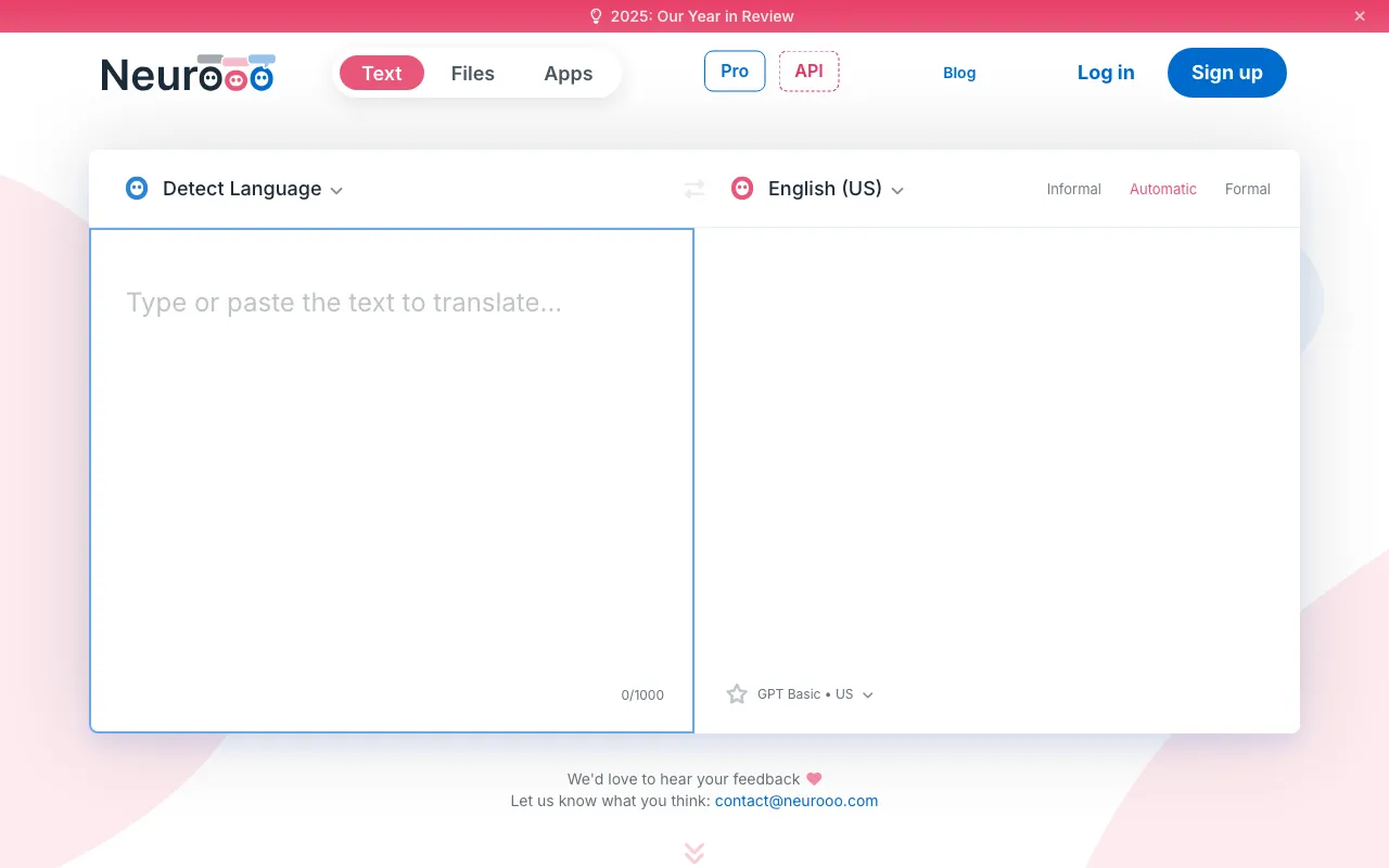 Neurooo — preview screenshot