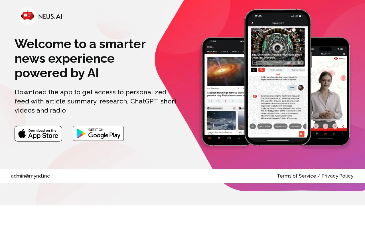 Neus.ai — preview screenshot