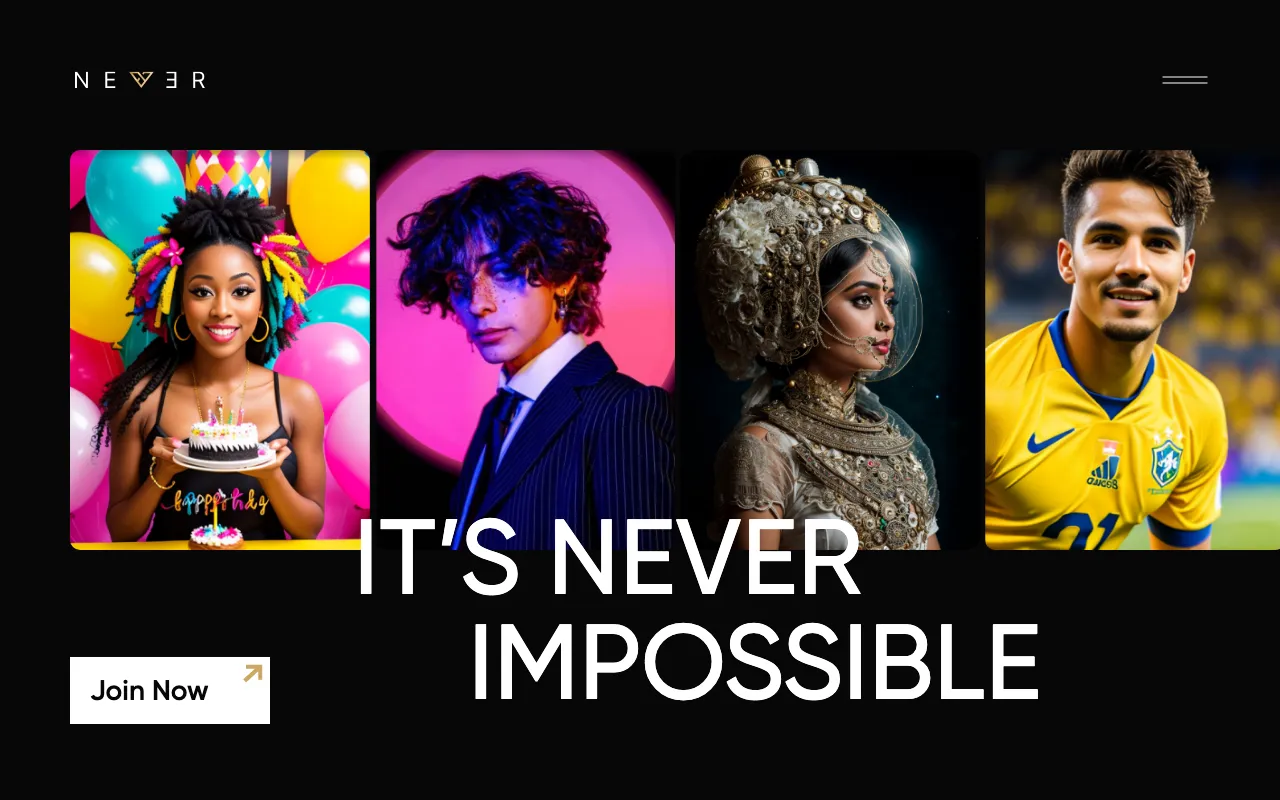 Never — preview screenshot