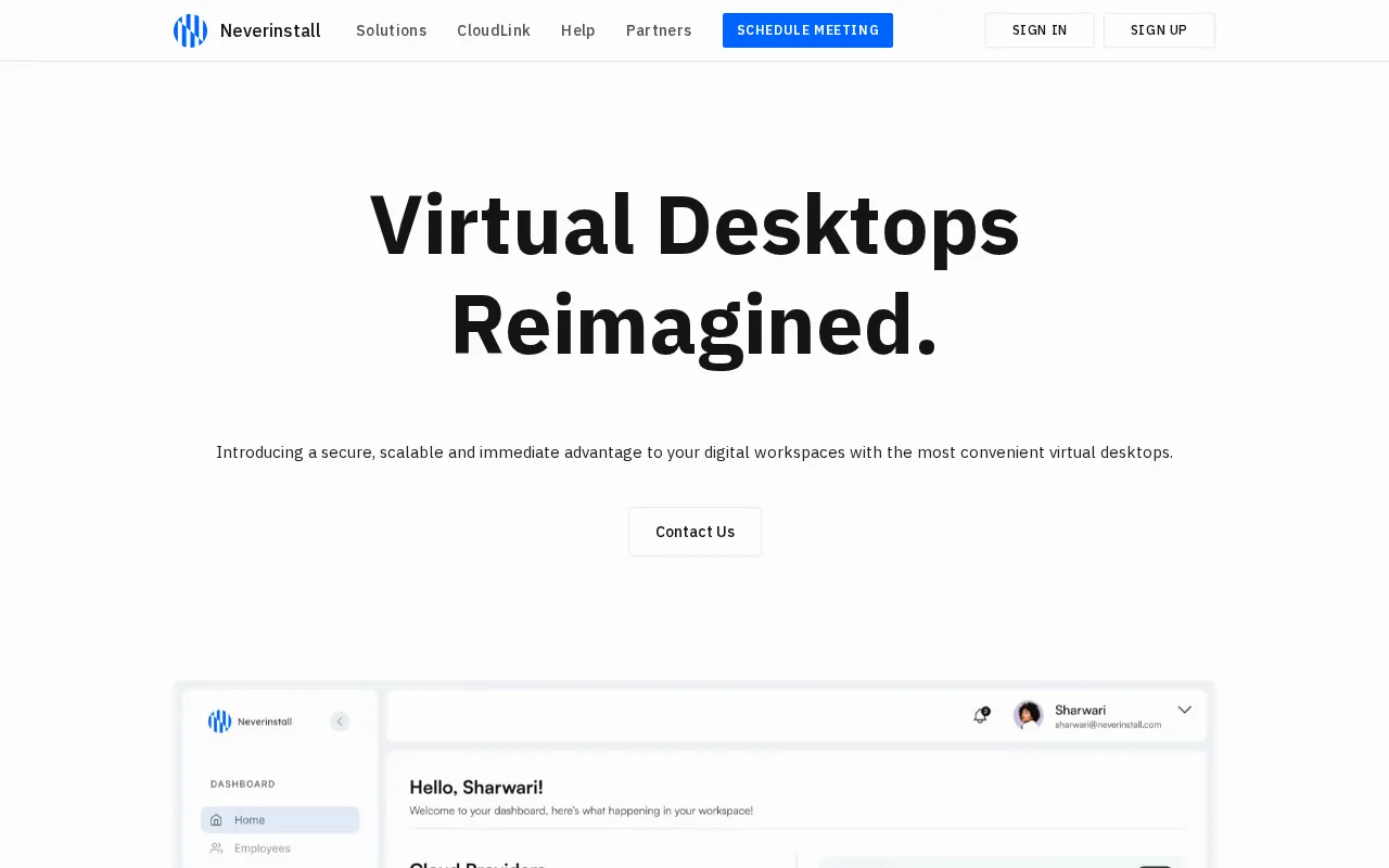 Neverinstall — preview screenshot