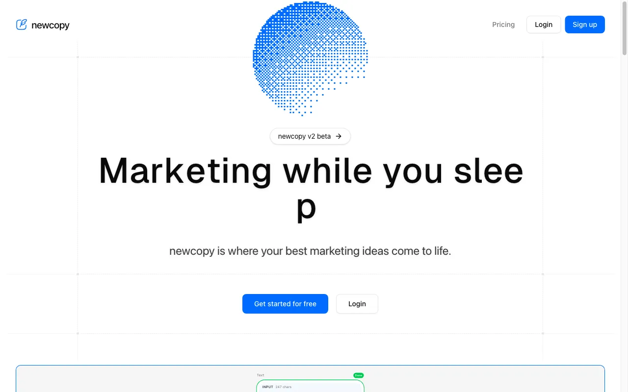 newcopy — preview screenshot