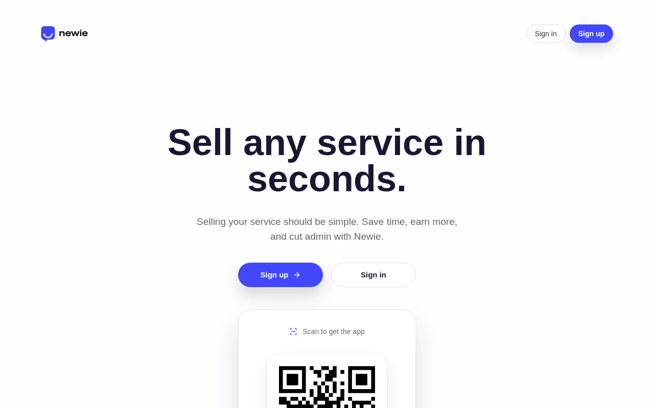 Newie — preview screenshot