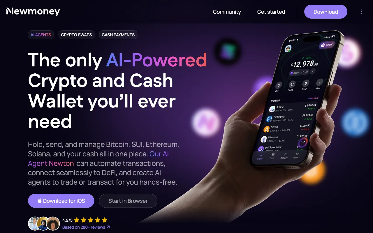 Newmoney.AI — preview screenshot