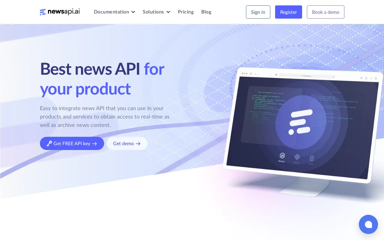 Newsapi — preview screenshot