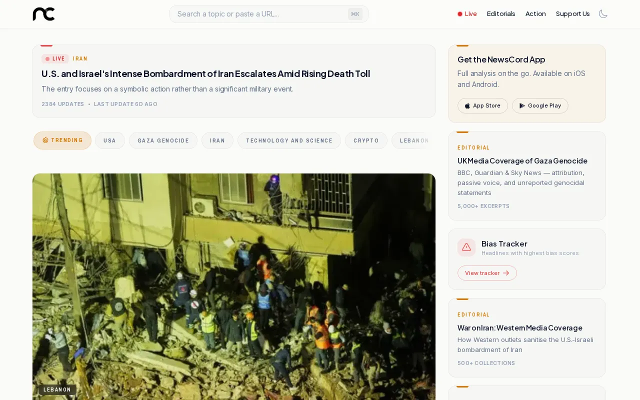 NewsCord — preview screenshot
