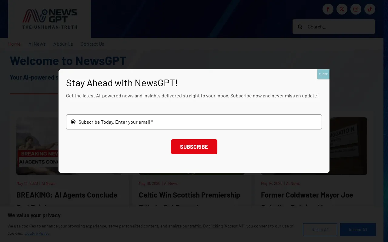 NewsGPT — preview screenshot