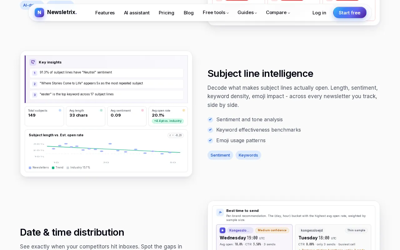 Newsletrix — preview screenshot