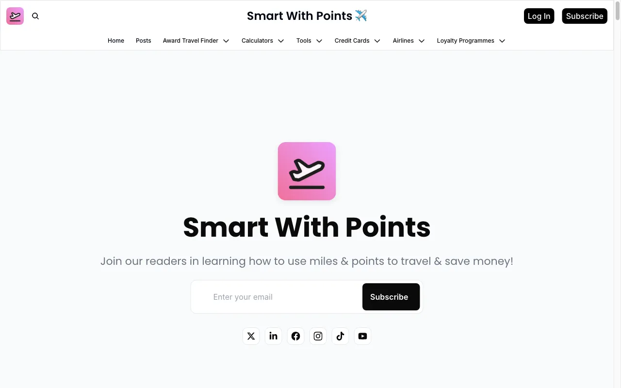 Smart With Points ✈️ — preview screenshot